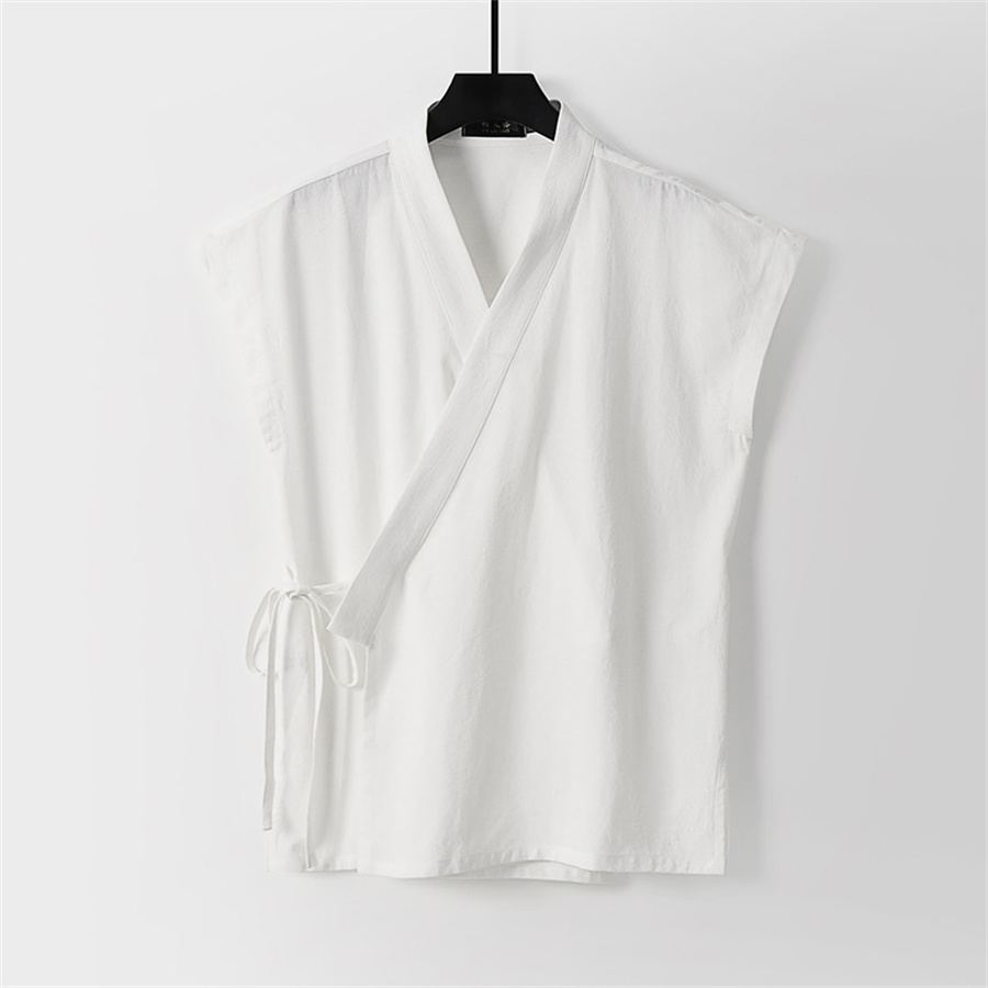Chinese Men's Cotton Linen Tan - Men'S Kimono Accessories recension och pris