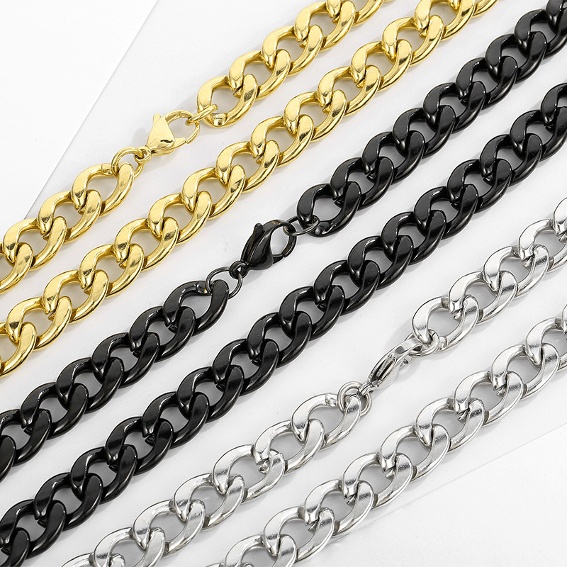 HNSP 316L Stainless Steel Cuba - Men Accessories Neck Chain recension och pris